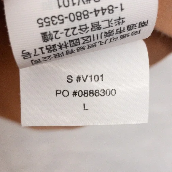 Vuori Tuvalu Pima Cotton Blend Tee Shirt Mens Large Brown Short Sleeve Crewneck - Picture 8 of 9